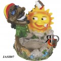 JAMAICAN SMALL ASHTRAY 1CT